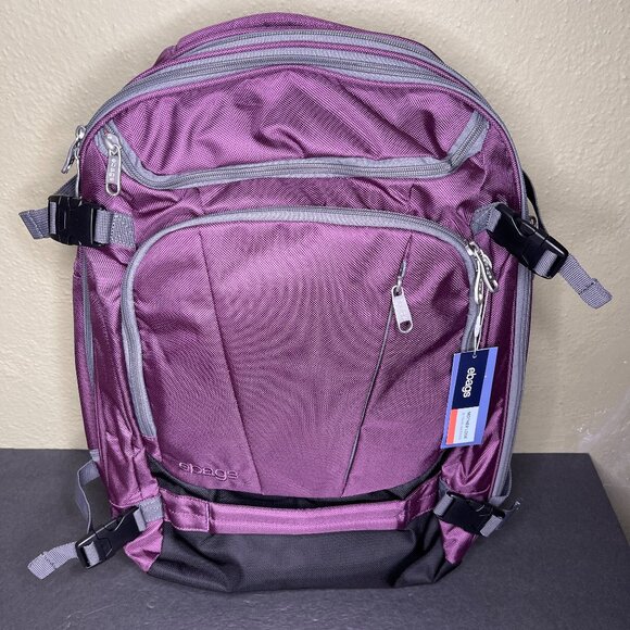 Ebags Mother Lode JR. Travel Backpack Purple Convertible Luggage Expandable New - Picture 1 of 10